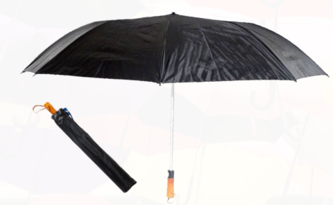 SOMBRILLA PRESIDENCIAL DOBLE TELA 70CM